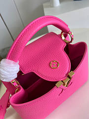 Louis Vuiiton LV Capucines BB Pink 27x18x9cm - 3