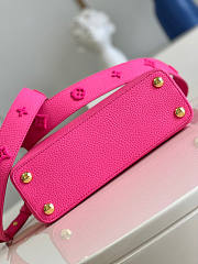 Louis Vuiiton LV Capucines BB Pink 27x18x9cm - 5