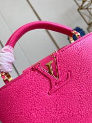 Louis Vuiiton LV Capucines BB Pink 27x18x9cm - 2