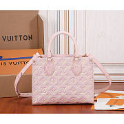 LV Onthego Light Pink 25x19x11.5cm - 1