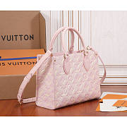 LV Onthego Light Pink 25x19x11.5cm - 4