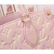 LV Onthego Light Pink 25x19x11.5cm - 2