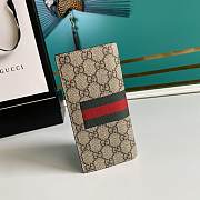 Gucci Web Vertical Supreme Wallet 17.5x9x2cm - 5