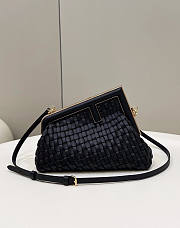 Fendi First Small Black Bag 26x18x9.5cm - 1