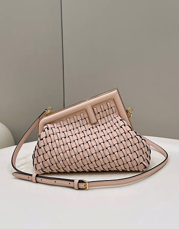 Fendi First Small Pink Bag 26x18x9.5cm