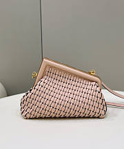 Fendi First Small Pink Bag 26x18x9.5cm - 4