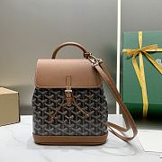 Goyard Alpin Mini Backpack Tan 23x9.5x19cm - 1