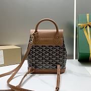 Goyard Alpin Mini Backpack Tan 23x9.5x19cm - 4