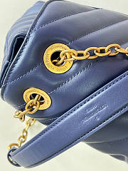 Louis Vuiiton LV New Wave Chain Night Blue 24x14x9cm - 3