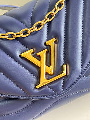 Louis Vuiiton LV New Wave Chain Night Blue 24x14x9cm - 2