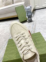 Gucci Rhyton leather Gucci Logo sneaker White 528892  - 5