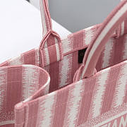 Dior Medium Book Tote Pink 36.5x28x17.5cm - 2