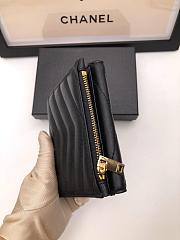 YSL Wallet Lambskin Black Gold 10.5x11.5x3cm - 5