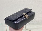 Dior Lady Phone Pouch Black 18.5x10x4cm - 6