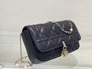 Dior Lady Phone Pouch Black 18.5x10x4cm - 5