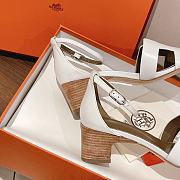 Hermes Sandal White - 4