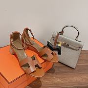 Hermes Sandal Brown - 1