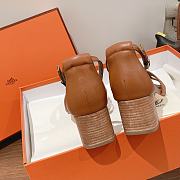 Hermes Sandal Brown - 4