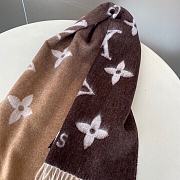 Louis Vuiiton LV Reykjavik Gradient Beige Scarf - 4