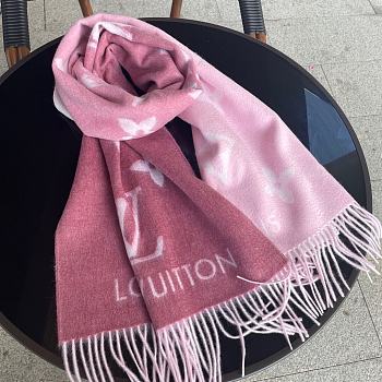 Louis Vuiiton LV Reykjavik Gradient Rose 190x45cm