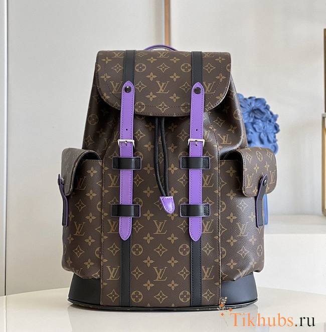 Louis Vuiiton LV Backpack Christopher MM 38x44x21cm - 1