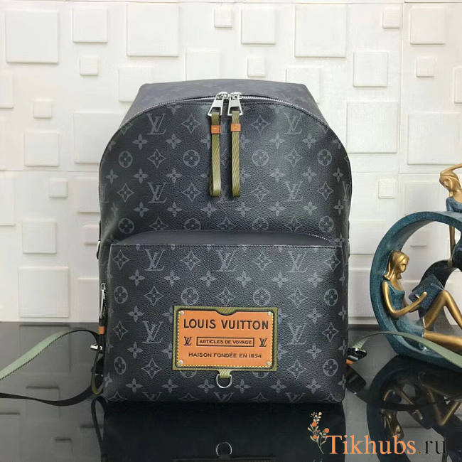 LV Discovery Backpack Monogram Eclipse Canvas M45218 Size 37 × 40 × 20 cm - 1