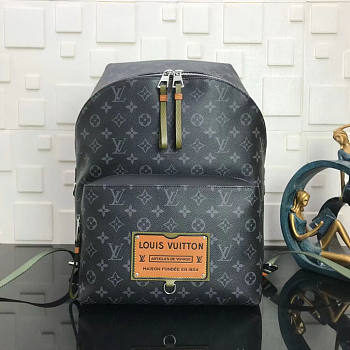 LV Discovery Backpack Monogram Eclipse Canvas M45218 Size 37 × 40 × 20 cm