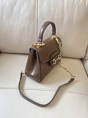 Gucci Horsebit 1955 Top Handle Brown 22x16x10.5cm - 6