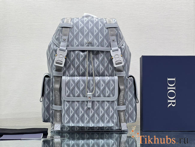 Dior Backpack Hit The Road Gray 43x51x20cm - 1