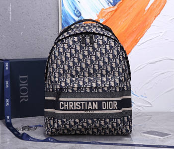 Dior Backpack Oblique Technical Canvas Size 41 x 35 x 15 cm