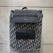 Dior Backpack Black And Beige 31x38x11cm - 1