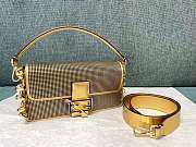 Fendi x Versace Baguette Gold Bag Size 28 x 15.5 x 7 cm  - 1