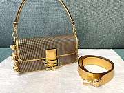 Fendi x Versace Baguette Gold Bag Size 28 x 15.5 x 7 cm  - 6