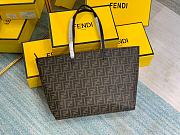 Fendi Zucca Coated Canvas Roll Tote 34x28.5x14cm - 4