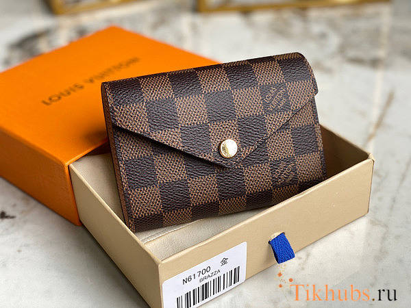 Louis Vuiiton LV Wallet Damier Ebene 11x8x2.5cm - 1