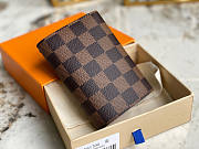 Louis Vuiiton LV Wallet Damier Ebene 11x8x2.5cm - 4