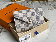 Louis Vuiiton LV Wallet Damier Canvas 11x8x2.5cm - 1