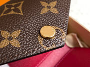 Louis Vuiiton LV Wallet Fuchsia Pink 11x8x2.5cm - 2