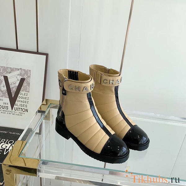 Chanel Beige Boots 02 - 1