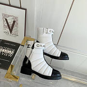 Chanel White Boots - 2