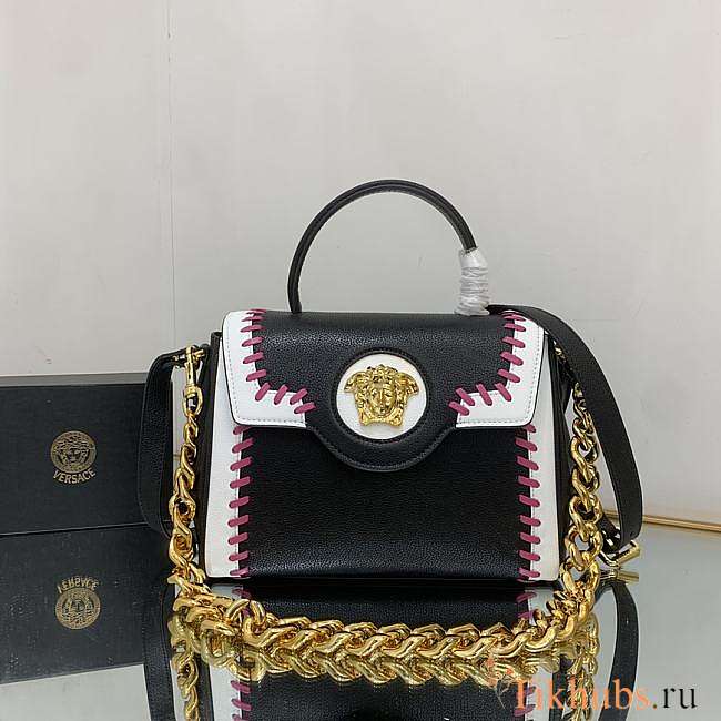 Versace LA MEDUSA Small Black Hand Bag 25x15x22cm - 1