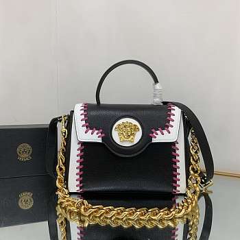 Versace LA MEDUSA Small Black Hand Bag 25x15x22cm