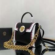 Versace LA MEDUSA Small Black Hand Bag 25x15x22cm - 5