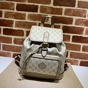 Gucci Backpack With Interlocking G 26.5x30x13cm - 1