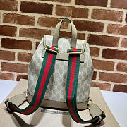 Gucci Backpack With Interlocking G 26.5x30x13cm - 4