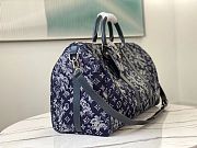 LV Keepall Bandouliere Monogram Tapestry canvas 50 M57285 Size 50 x 29 x 23 cm  - 6