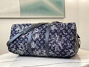 LV Keepall Bandouliere Monogram Tapestry canvas 50 M57285 Size 50 x 29 x 23 cm  - 5