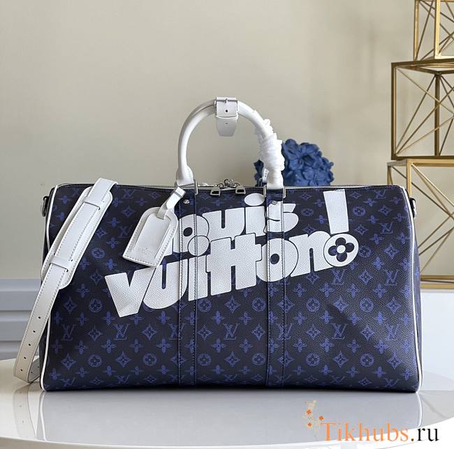 Louis Vuiiton LV Keepall Bandouliere 55 Size 55x31x26cm - 1