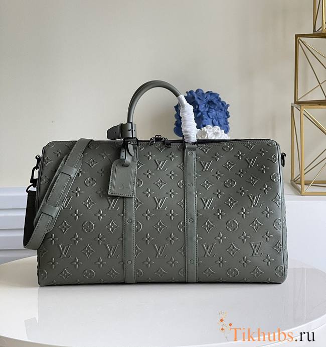 LV Keepall Bandoulière Travel Bag M57963 Size 50 x 29 x 23 cm - 1