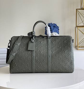 LV Keepall Bandoulière Travel Bag M57963 Size 50 x 29 x 23 cm